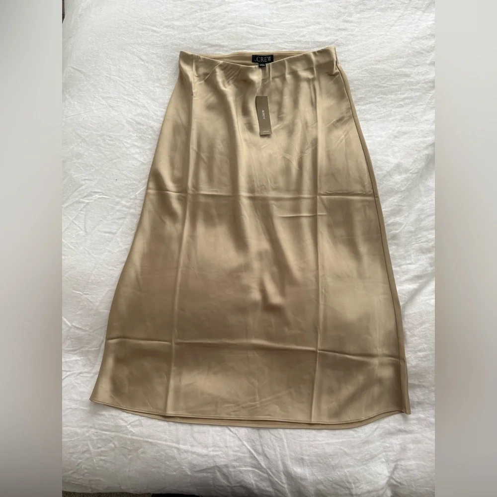 J. Crew Cream Maxi Skirt - Picture 2 of 6